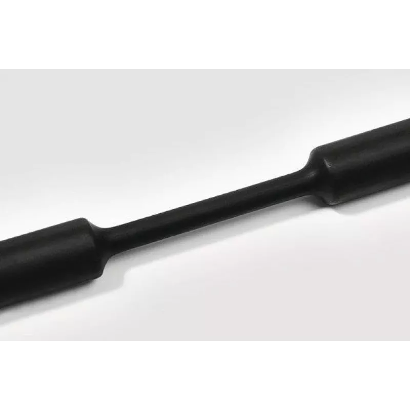 HellermannTyton TREDUX-6/2 PO-X BK 15 Tubo termorretrátil, 3:1, 6mm para 2mm, preto, 1m