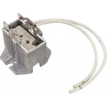 OMNILUX GX-9.5 & GY-9.5 Casquilho de lâmpada, cerâmica, 250V/10A, fixação por parafuso 9450030C