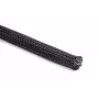 HellermannTyton Tubo de malha, poliéster, preto, 21 mm, 10 m 170-80150
