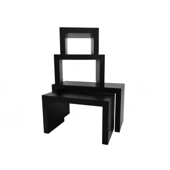 EUROPALMS conjunto de mesa decorativo leve, preto (83011897)