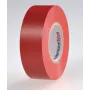 HellermannTyton HTAPE-FLEX15-25x25-PVC-RD fita isoladora elétrica de PVC vermelha, 25 mm x 25 m, 0,15 mm de espessura 710-00134