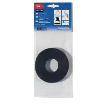 HellermannTyton abraçadeira de velcro 1m x 12,5mm preto (130-00008)
