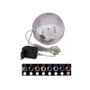 EUROPALMS bola de neve LED 15cm, rosa 83501246