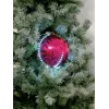 EUROPALMS bola de neve LED 15cm, rosa 83501246