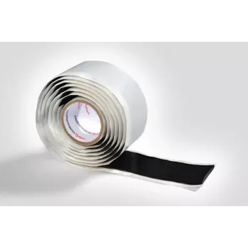 HellermannTyton 711-10300 fita isoladora de PVC, preta, 19 mm x 20 m, 0,15 mm