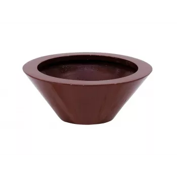 EUROPALMS Leichtsin Bowl-15 taça decorativa vermelha brilhante 83011823
