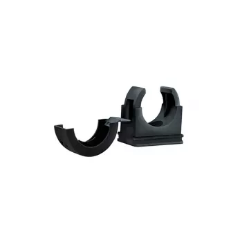 HellermannTyton PACC13 suporte de fixação para tubos, 13 mm, preto
