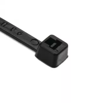 Abraçadeira HellermannTyton T18R, poliamida 6.6, preto, 100 unid. 111-01917