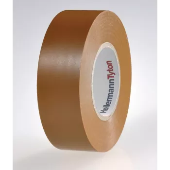 HellermannTyton 710-00158 fita isoladora de PVC, 19 mm x 20 m, preto