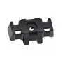 HellermannTyton S3SB15CBM8-PA6GF30-BK base de fixação aparafusada para abraçadeiras, preto, M8, PA6GF30, 1 unid. 151-01010