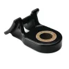 HellermannTyton HDM400-PA66HIRHSUV-BK base aparafusada para abraçadeiras, preto, 40 x 40 x 8 mm, para abraçadeiras de 8 mm, resistente a UV/calor/impacto, sem halogéneos, 1 unid. 151-01224