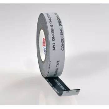 HellermannTyton HTAPE-SHIELD310-EPR-BK fita isoladora de EPR autofusível, 19 mm x 4,6 m, preto 711-10000