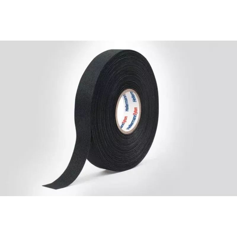 HellermannTyton HTAPE-PROTECT300 fita autofusível, preto, 25 m x 19 mm x 0,3 mm 712-10001