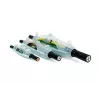 HellermannTyton 435-12060 manga de resina para cabos, reta, verde, 1,5-16 mm², IP68, 1 unid.