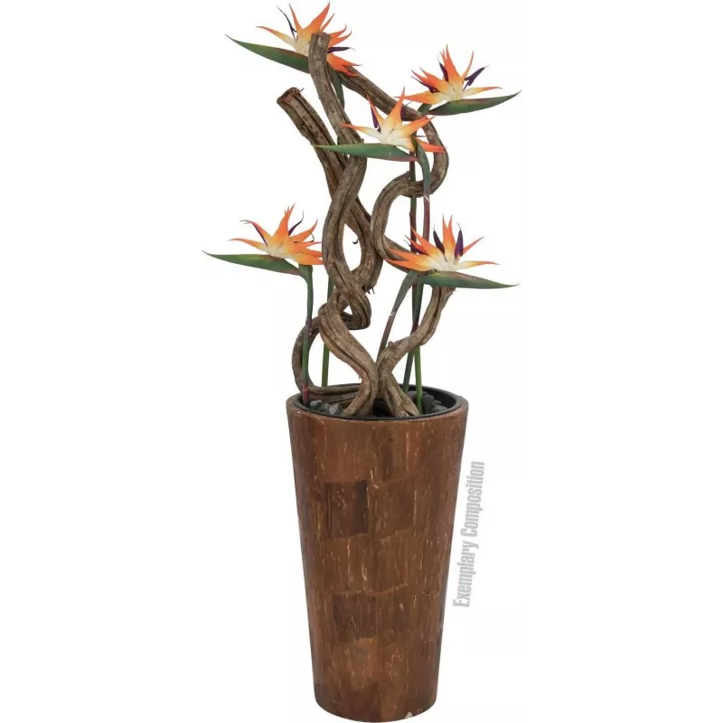 EUROPALMS estrelícia artificial, laranja, 95 cm 82530559