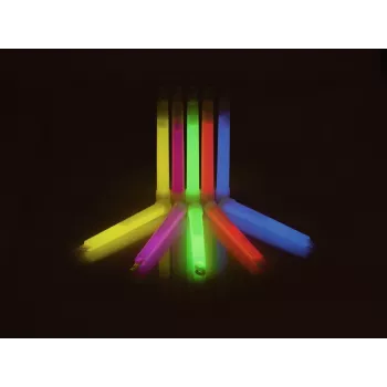 EUROPALMS glow stick laranja 15 cm pack de 12 luz química 51111102