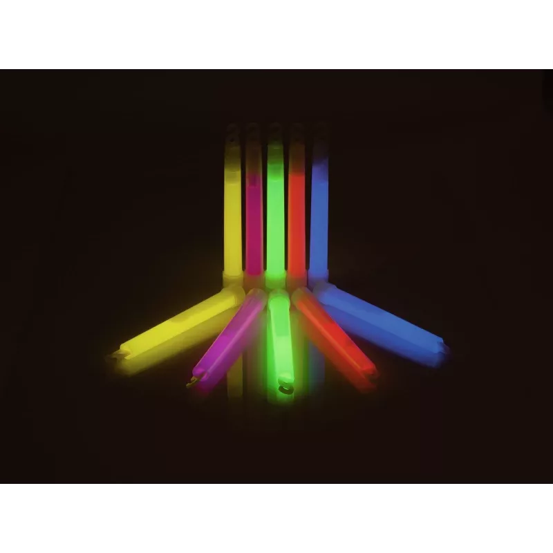 EUROPALMS glow stick laranja 15 cm pack de 12 luz química 51111102