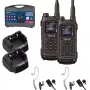 Albrecht Tectalk Duo PMR446 + Freenet 1W Conjunto de Walkie-Talkies com Estojo Rígido de Transporte (Pack de 2) 29148.S1