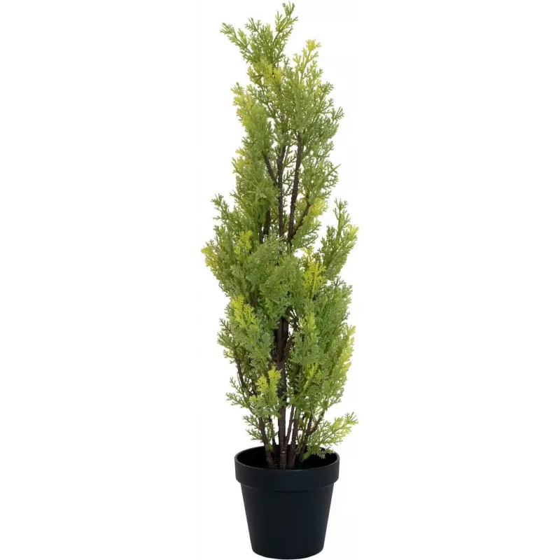EUROPALMS Cipreste-de-Leyland Planta Artificial, 60cm 82606959