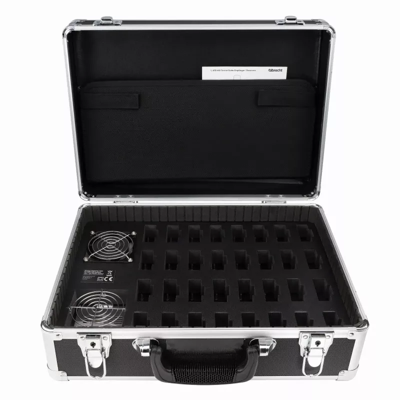 Midland Albrecht ATR 400 PMR446 Conjunto de Walkie-Talkies com 30 Rádios e Mala de Carregamento 29970.S30