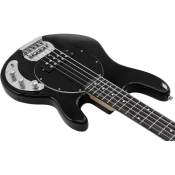 Dimavery MM-505 Guitarra Baixo Elétrico 5 Cordas, Preto 26222096
