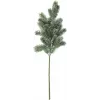 EUROPALMS Ramo de Abeto Coberto de Neve, PE, 65cm (83500421)