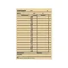 BÜRK MOBATILE Cartão de Picagem para Relógio de Ponto ZS 5200, 100 Cartões, Impressão Verde em Cartão Branco, 189 x 86 mm B01830040500