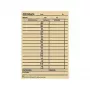 BÜRK MOBATILE Cartão de Picagem para Relógio de Ponto ZS 5200, 100 Cartões, Impressão Verde em Cartão Branco, 189 x 86 mm B01830040500