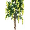 EUROPALMS Chuva-de-Ouro Planta Artificial, Amarelo, 180cm 82507116