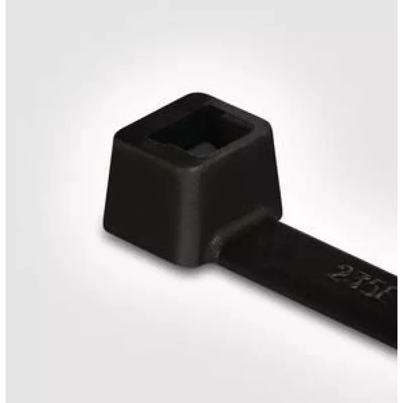 HellermannTyton T18I Abraçadeira de Cabo 140x2,5mm Preto (Pack de 100) 111-02360