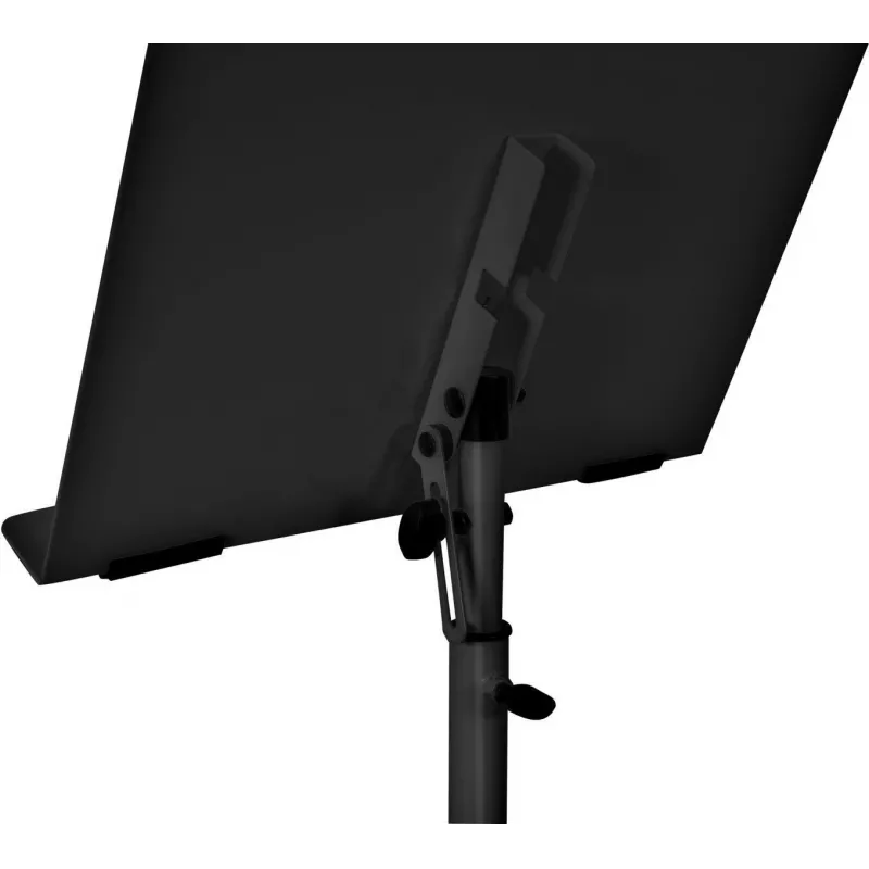 Dimavery OP-1 estante para partituras de orquestra, preto, altura ajustável 60-125 cm, aço