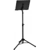 Dimavery OP-1 estante para partituras de orquestra, preto, altura ajustável 60-125 cm, aço