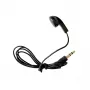 MIDLAND Albrecht 29978 auricular intra-auricular descartável com jack de 3,5 mm, mono, preto, compatível com ATR400/Tourist Guide