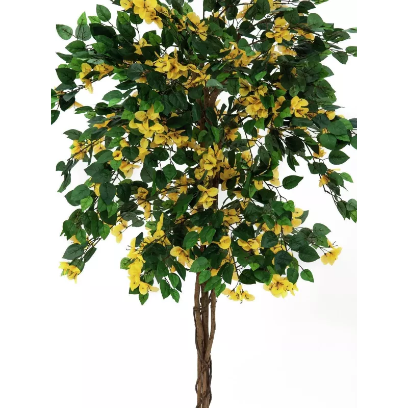 EUROPALMS Bougainvillea planta artificial, amarelo, 180 cm 82507081