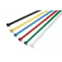 HellermannTyton LR55R-HS-BK-D1 abraçadeira de cabo preta termoestabilizada, 200mm x 4,6mm, pack de 100 131-55000