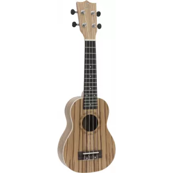 DIMAVERY UK-400 ukulele soprano madeira zebra 26255831
