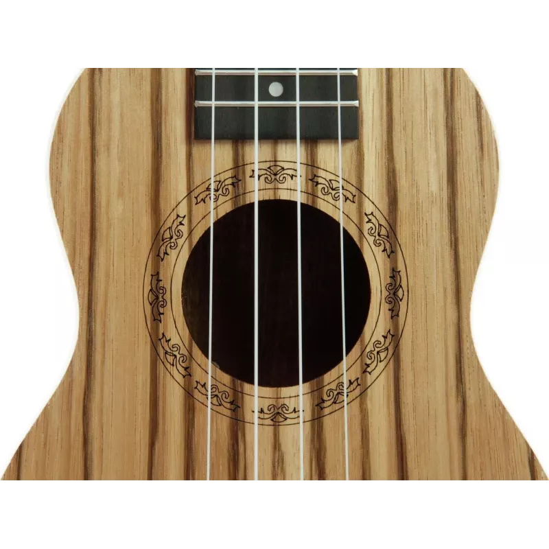 DIMAVERY UK-400 ukulele soprano madeira zebra 26255831