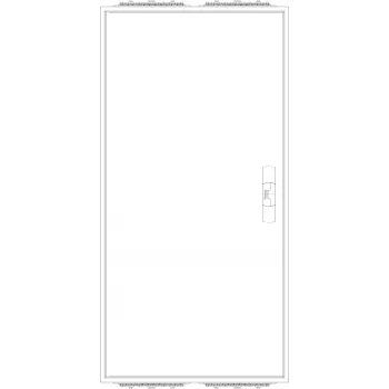 f-tronic ZA112 caixa vazia H 1100, ZA112 L 550mm IP31 7120507