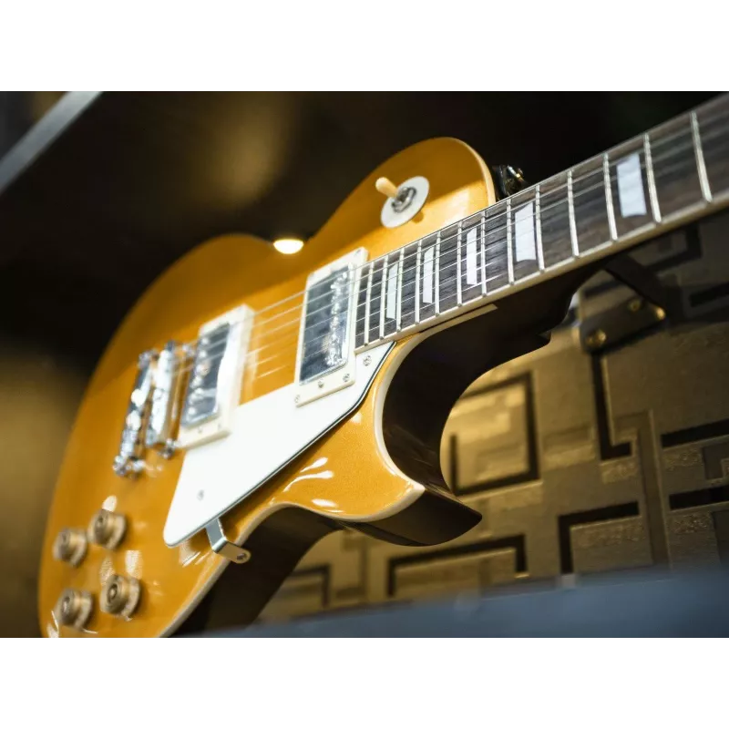 DIMAVERY LP-800 guitarra elétrica Goldtop (26219402)