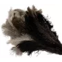 Bürstenhaus Redecker espanador de plumas de avestruz com cabeça média, cabo de madeira de faia, 50 cm 468807