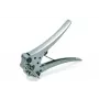 HellermannTyton NA-0/1 alicate de cravar manual para terminais não isolados, 0,5-6 mm², B-Crimp, mecanismo de catraca