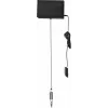 EUROPALMS motor de queda até 1,5 kg com sensores e microfone, preto