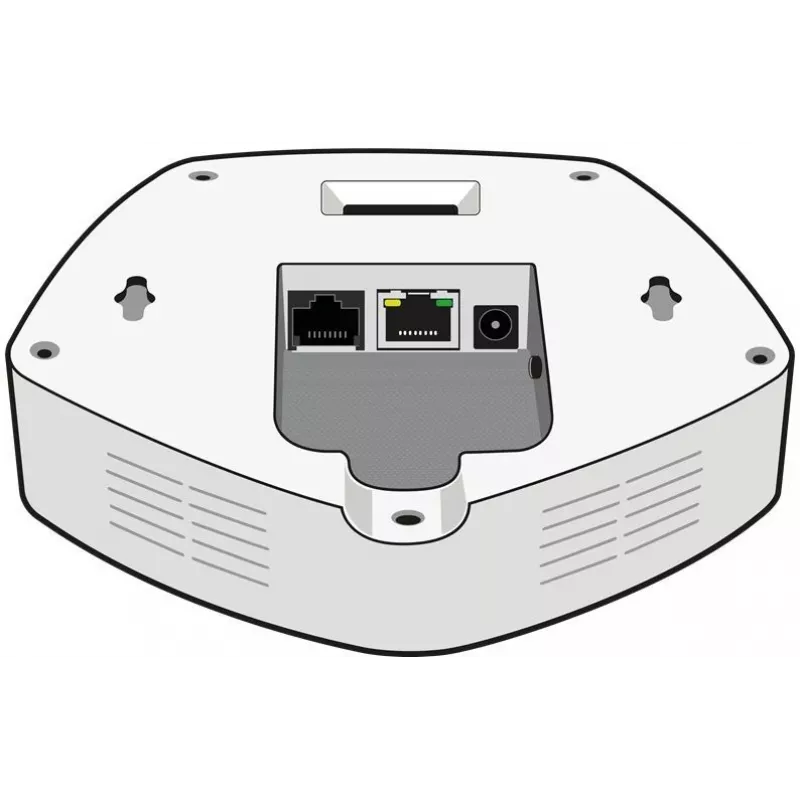 ALLNET lâmpada PoE RGBW com 1x porta de sensor MSR / LAN / Wi-Fi (ALL-PoE-RGBW-LAMP)
