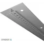 Perfil LED SYNERGY21 200cm chapa de zinco tipo B40 S21-LED-PR00140