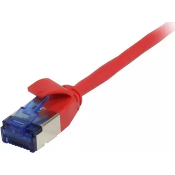 Cabo patch slim SYNERGY21 CAT6A U/FTP RJ45, 0,5m, vermelho, 500MHz, LSZH S217342V2