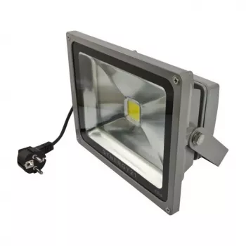 Holofote LED exterior SYNERGY21 S21-LED-TOM01006 50W cinzento branco neutro