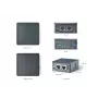 Router SBC ALLNET FriendlyELEC NanoPi R5C dual 2.5GbE, 4GB RAM, 32GB eMMC, Wi-Fi 5, caixa metálica R5C_4G_32mmc_combo_wifi