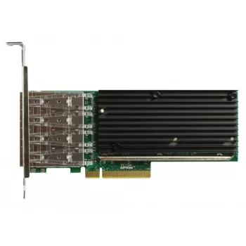Adaptador de servidor NIC de fibra ótica ALLNET PCIe 10G x8 quad SFP+ - ALL0141-4SFP+-10G (ALL0141v2-4SFP+-10G)