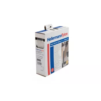 Tubo termorretrátil com adesivo HellermannTyton HIS-A 24/8 mm 3 m transparente 308-12403