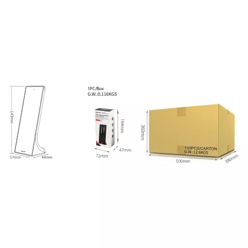 Comando LED Miboxer Synergy 21 Dual White CCT 3 zonas (Y2)